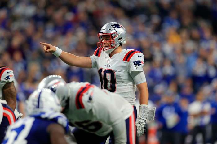 Patriots QB Mac Jones